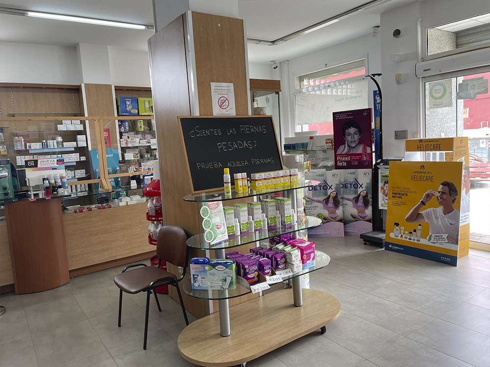 Farmacia Gregorio de Miguel Valencia interior centro